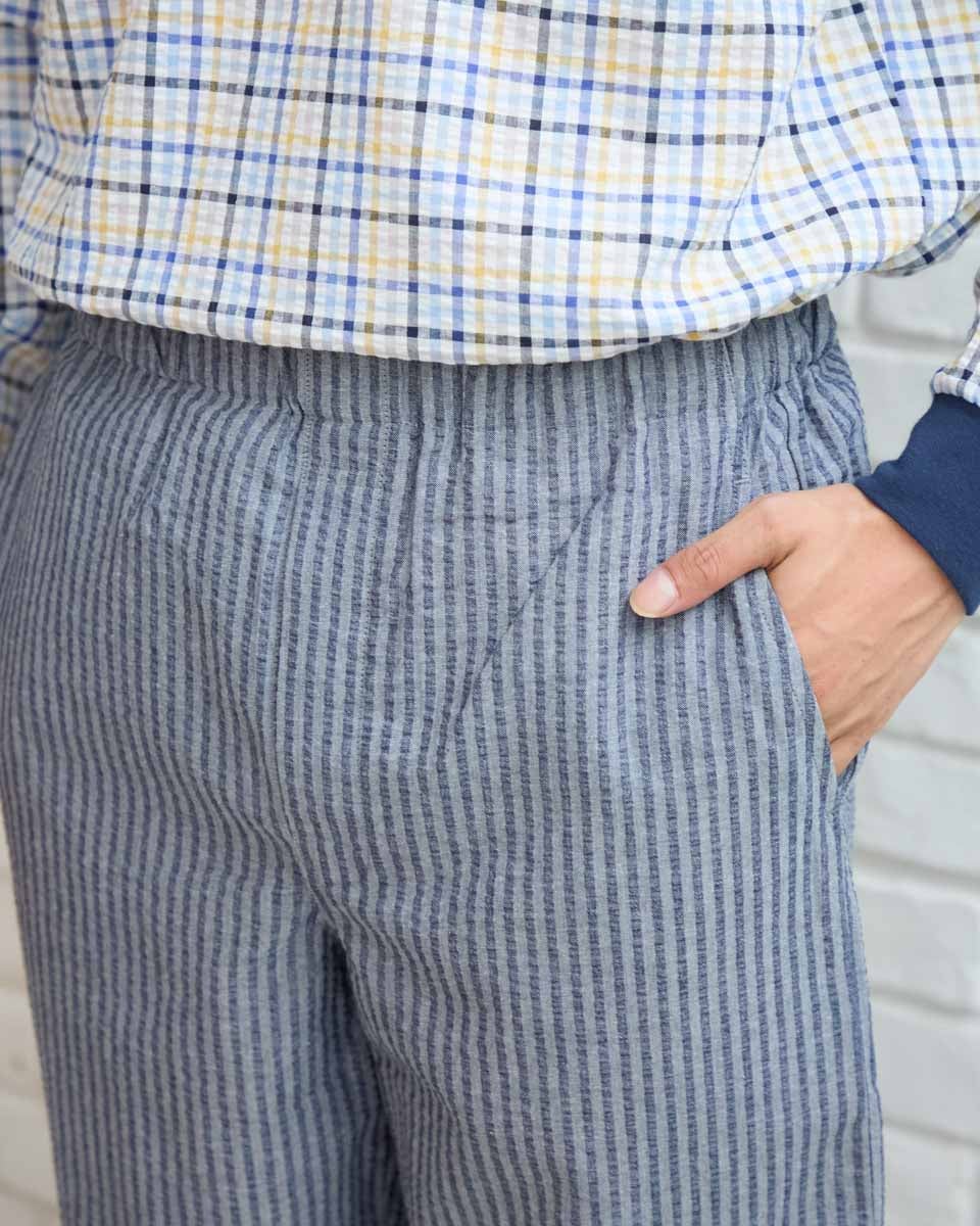 Home Wearサッカーチェック柄パジャマ | ゴールデンベアストア