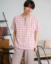 Golden Bear　ゴールデンベア　Home Wearサッカーチェック柄パジャマ