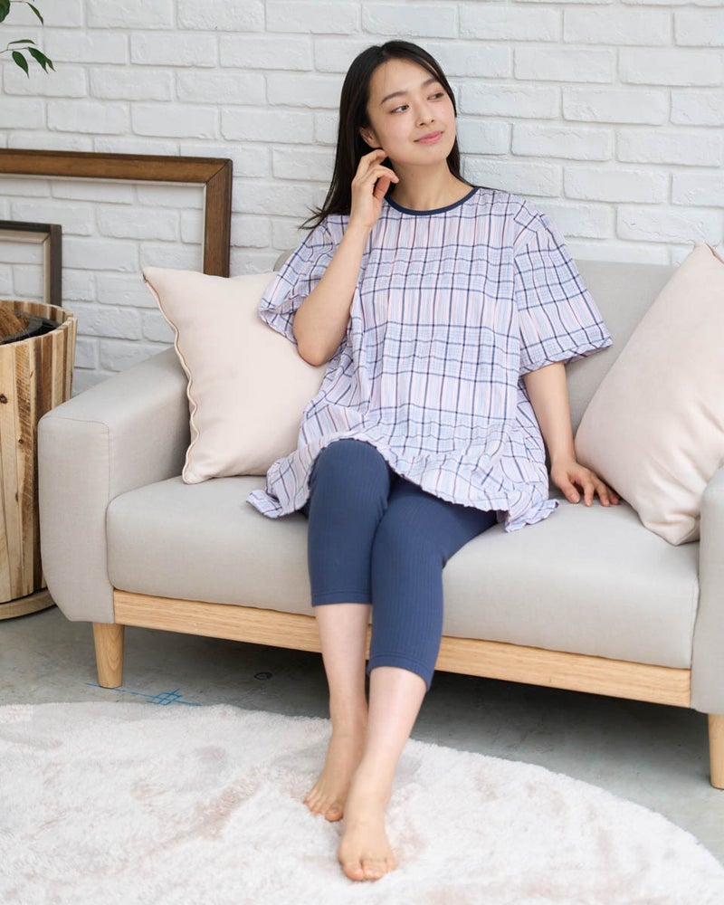 Golden Bear　ゴールデンベア　Home Wearチュニック＆ハーフレギンスパジャマ