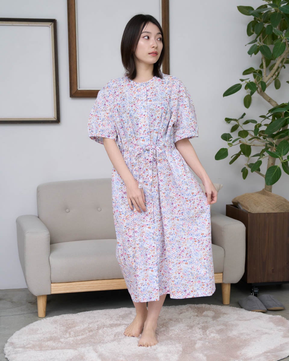 Home Wearフラワープリントワンピース | ゴールデンベアストア