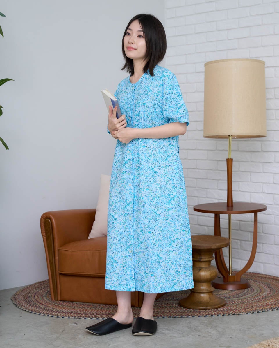 Home Wearフラワープリントワンピース | ゴールデンベアストア