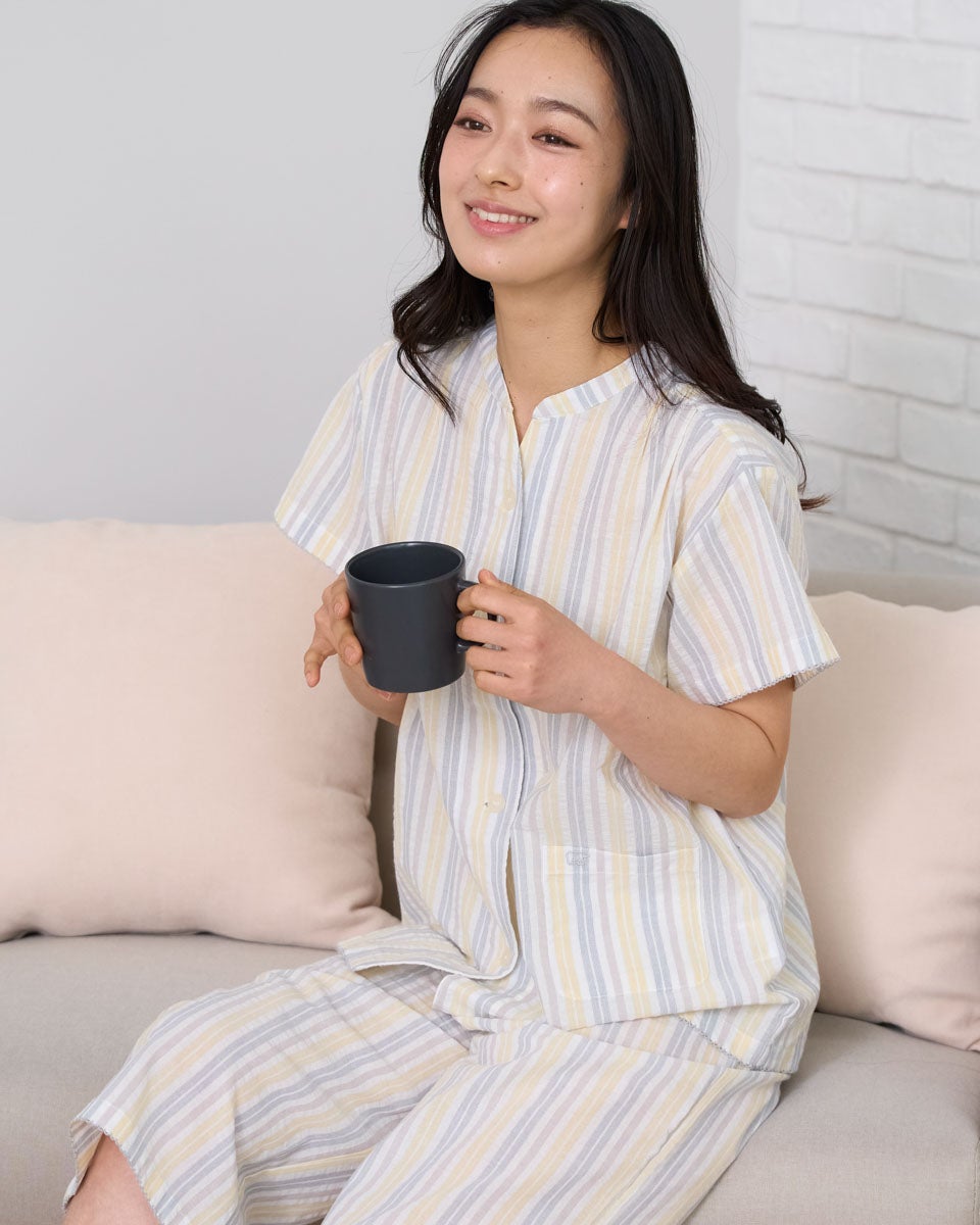 Home Wearサッカーストライプパジャマ | ゴールデンベアストア