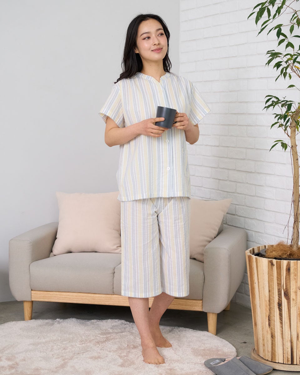 Home Wearサッカーストライプパジャマ | ゴールデンベアストア