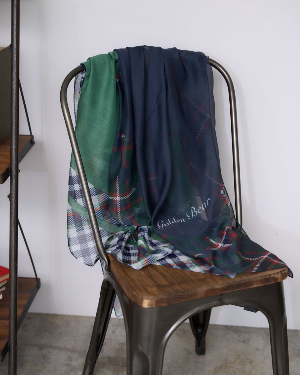 GoldenBear ゴールデンベア GBチェックスカーフ