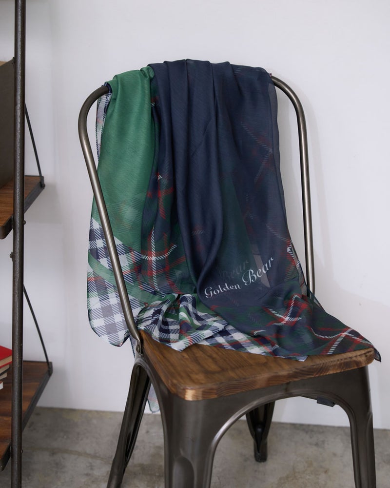 GoldenBear ゴールデンベア GBチェックスカーフ