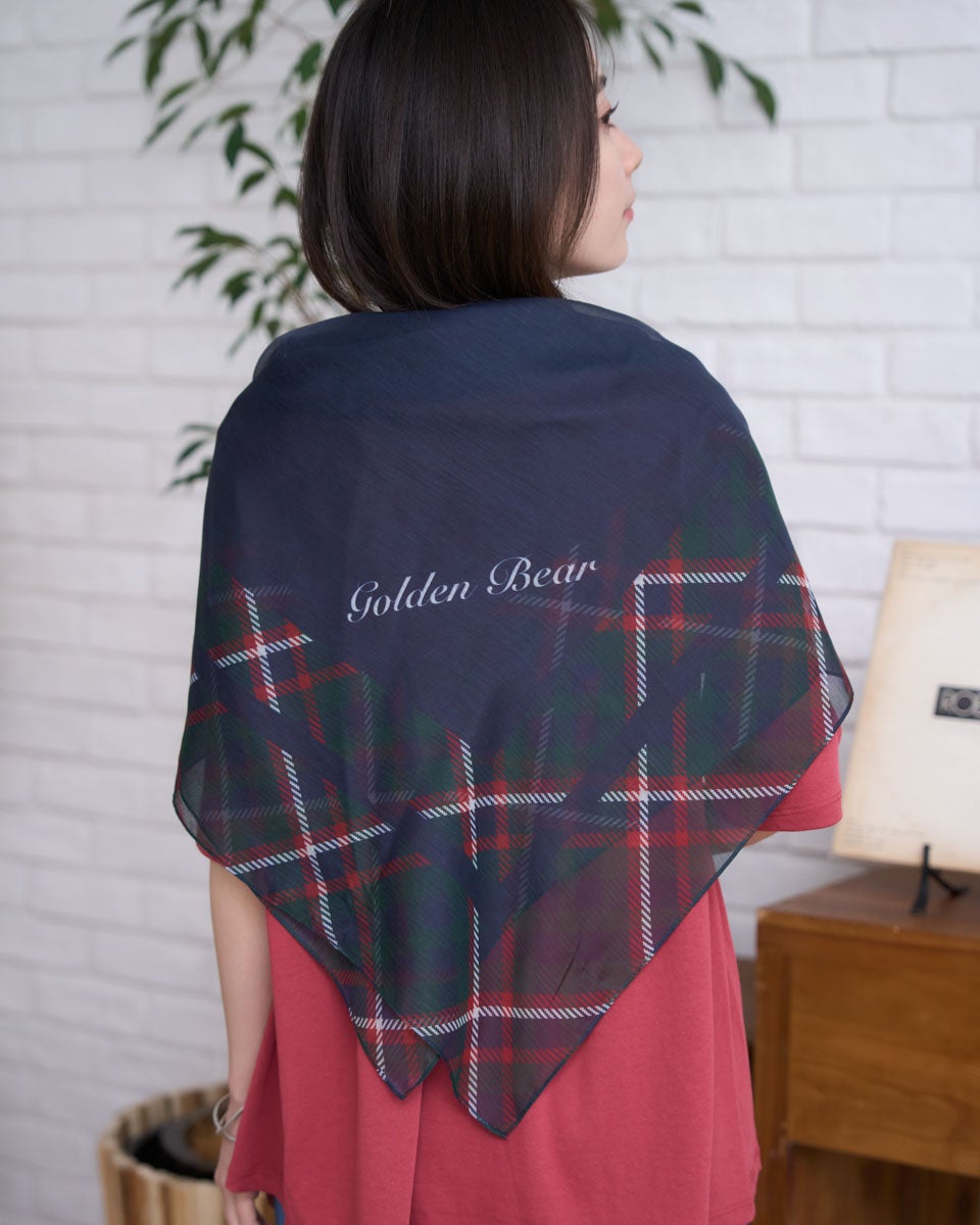 Golden BearGBチェックスカーフ | ゴールデンベアストア