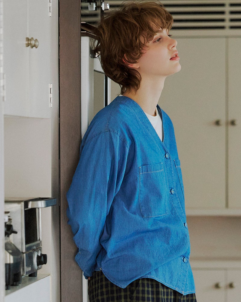 GoldenBear ゴールデンベア オーガニックコットンデニムシャツ