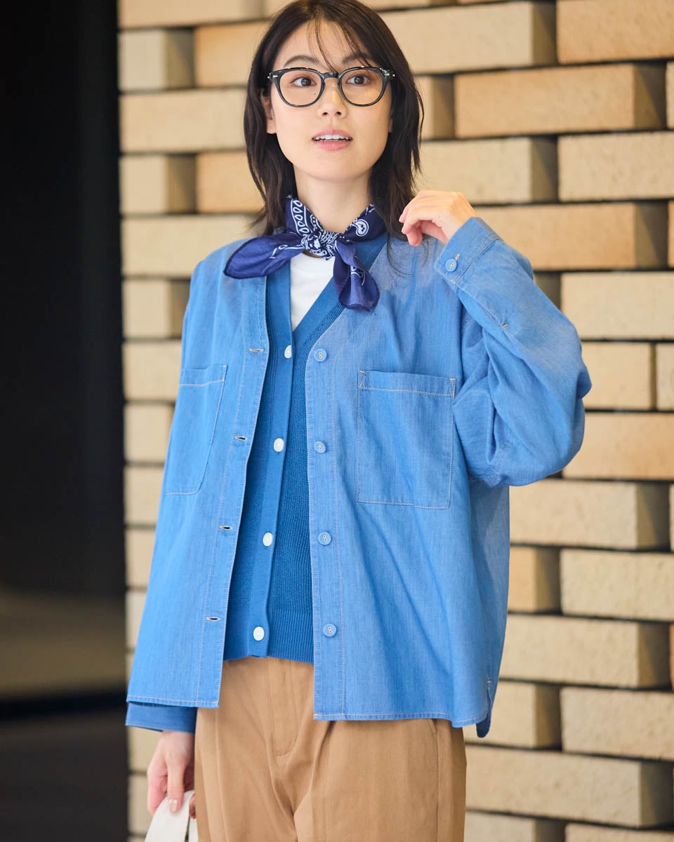 GoldenBear ゴールデンベア オーガニックコットンデニムシャツ