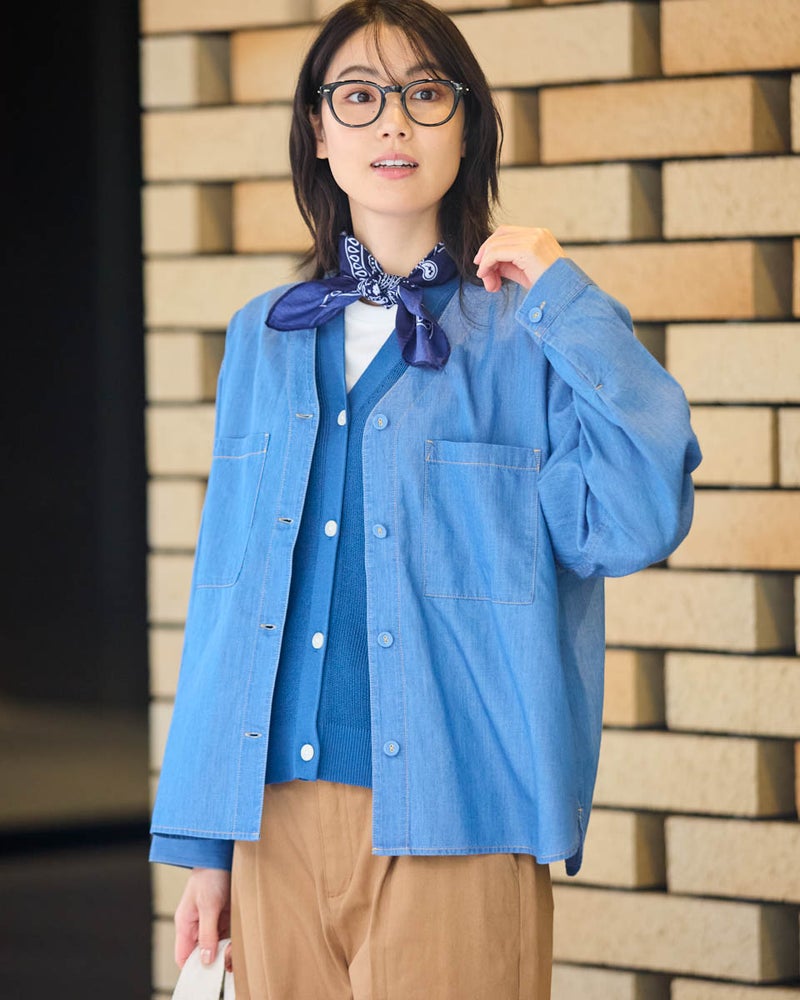 GoldenBear ゴールデンベア オーガニックコットンデニムシャツ