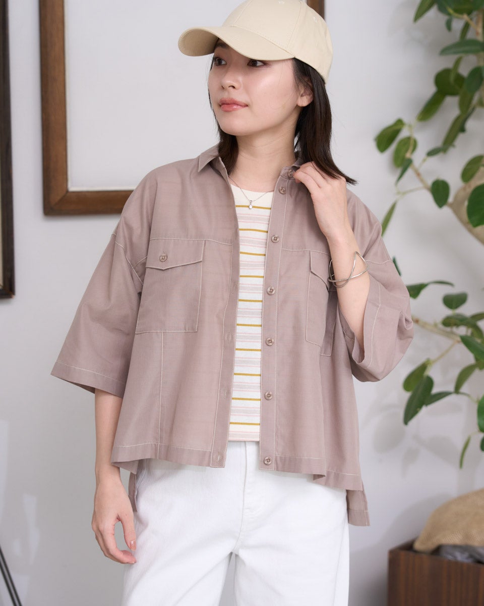 GoldenBear ゴールデンベア フラップポケットシャツ