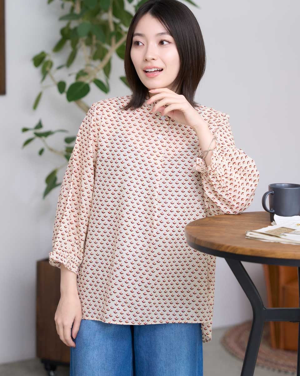 GoldenBear ゴールデンベア オーガニックコットンブラウス