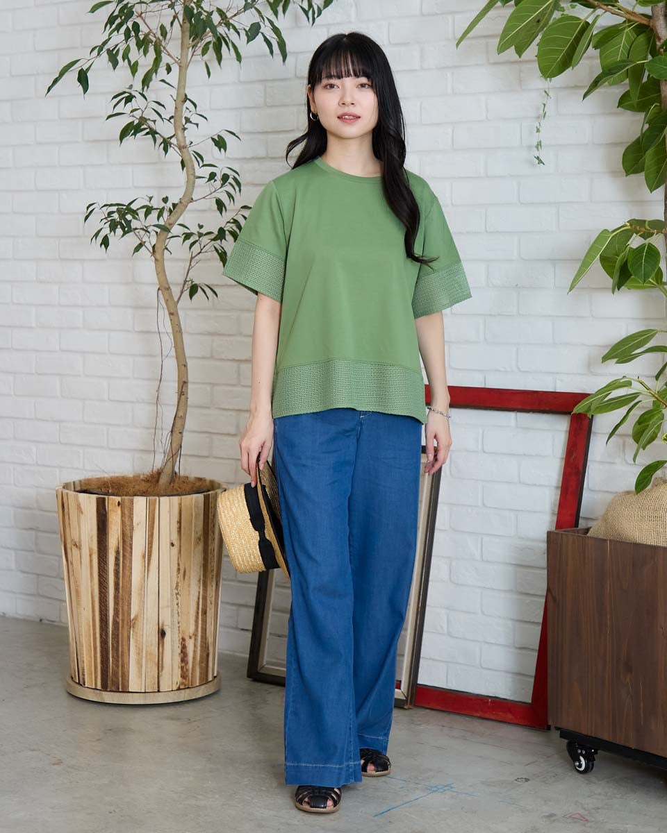 とりページ Golden Bear吸水速乾メッシュ切替Tシャツ | ゴールデンベアストア