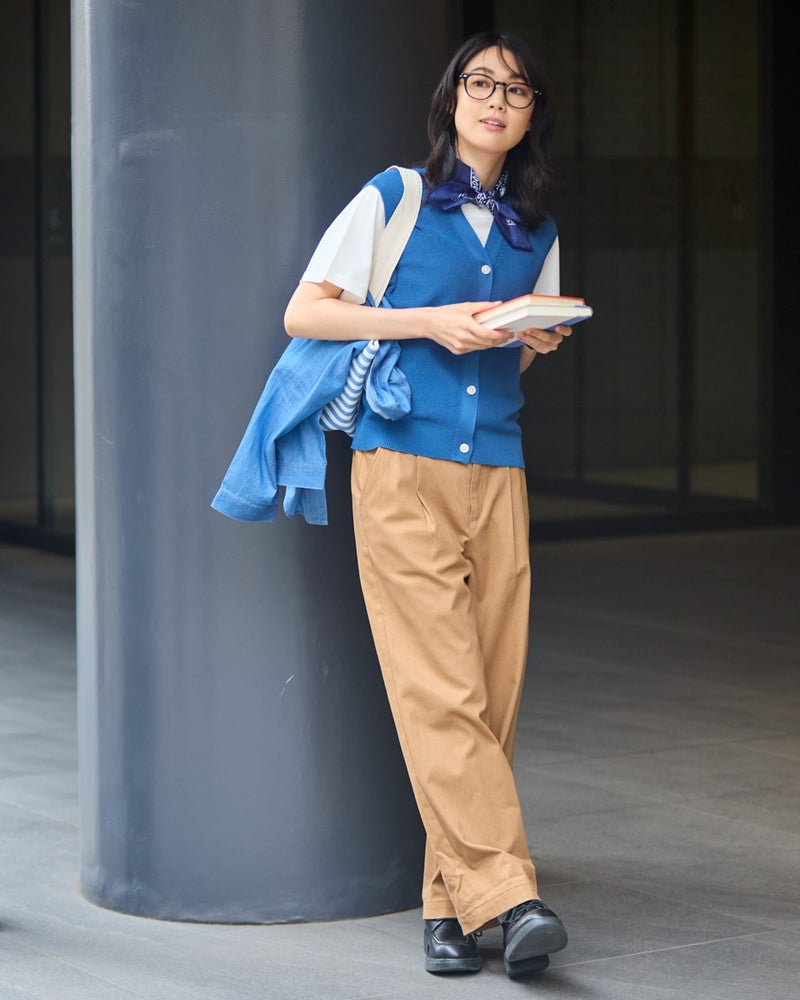 GoldenBear ゴールデンベア 畦編みベスト