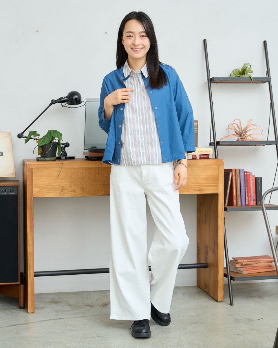 White Labelはっ水シャツブルゾン | ゴールデンベアストア