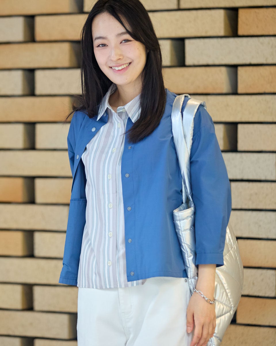 White Labelはっ水シャツブルゾン | ゴールデンベアストア