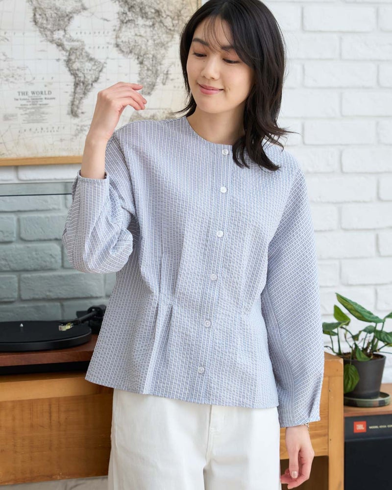 GoldenBear ゴールデンベア タックブラウス