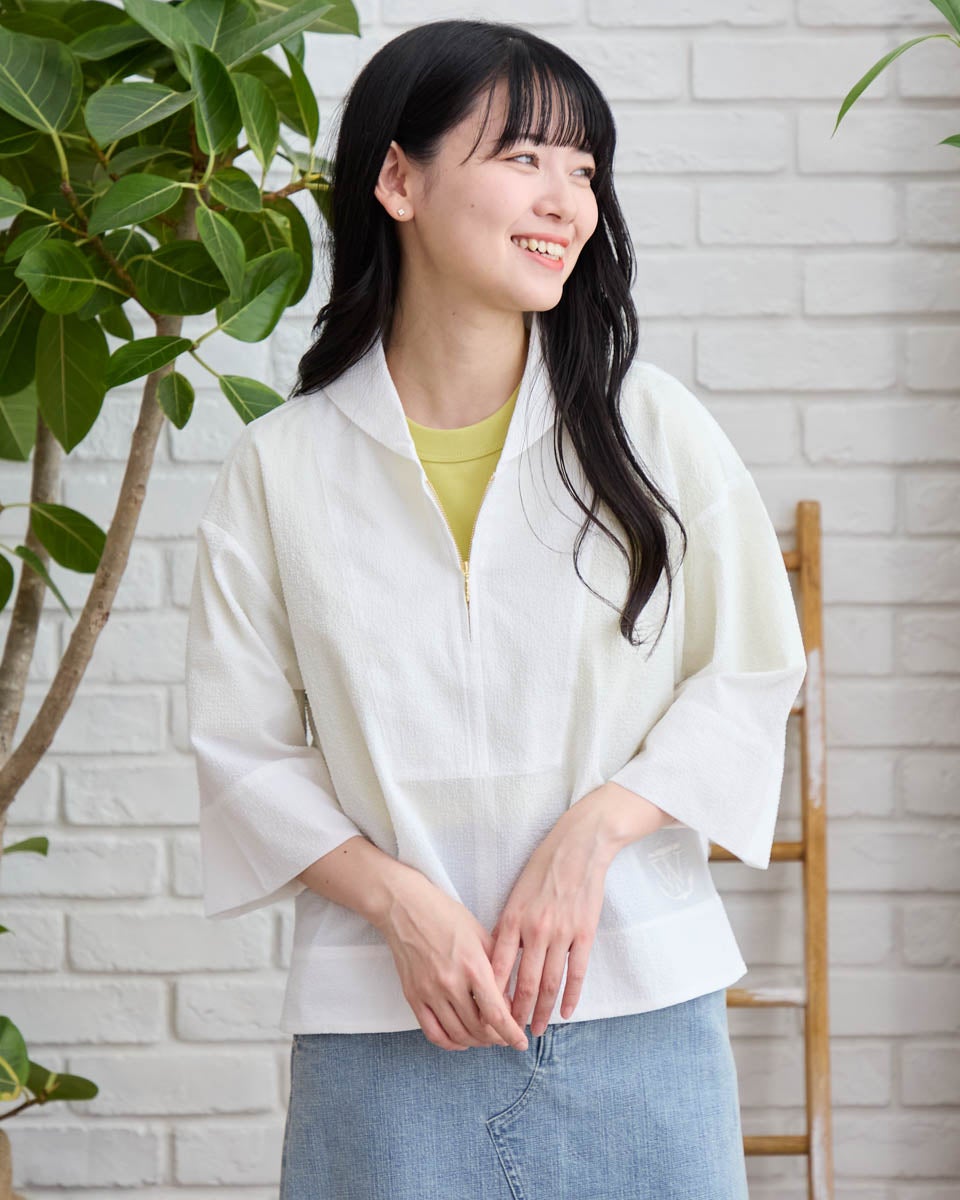 trefle＋1 セーラーブラウス セーラープルオーバー | Tops | | TREFLE＋1（トレフルプラスワン）