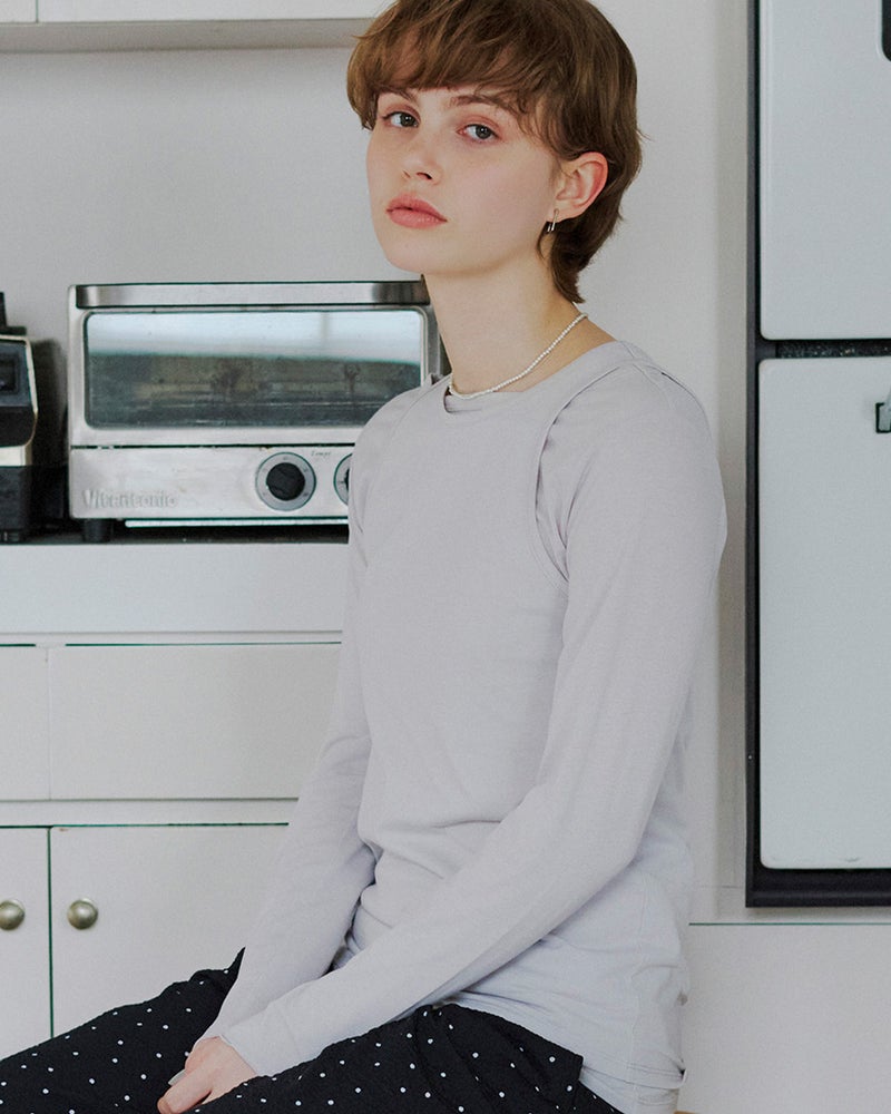 GoldenBear ゴールデンベア レイヤードカットソー