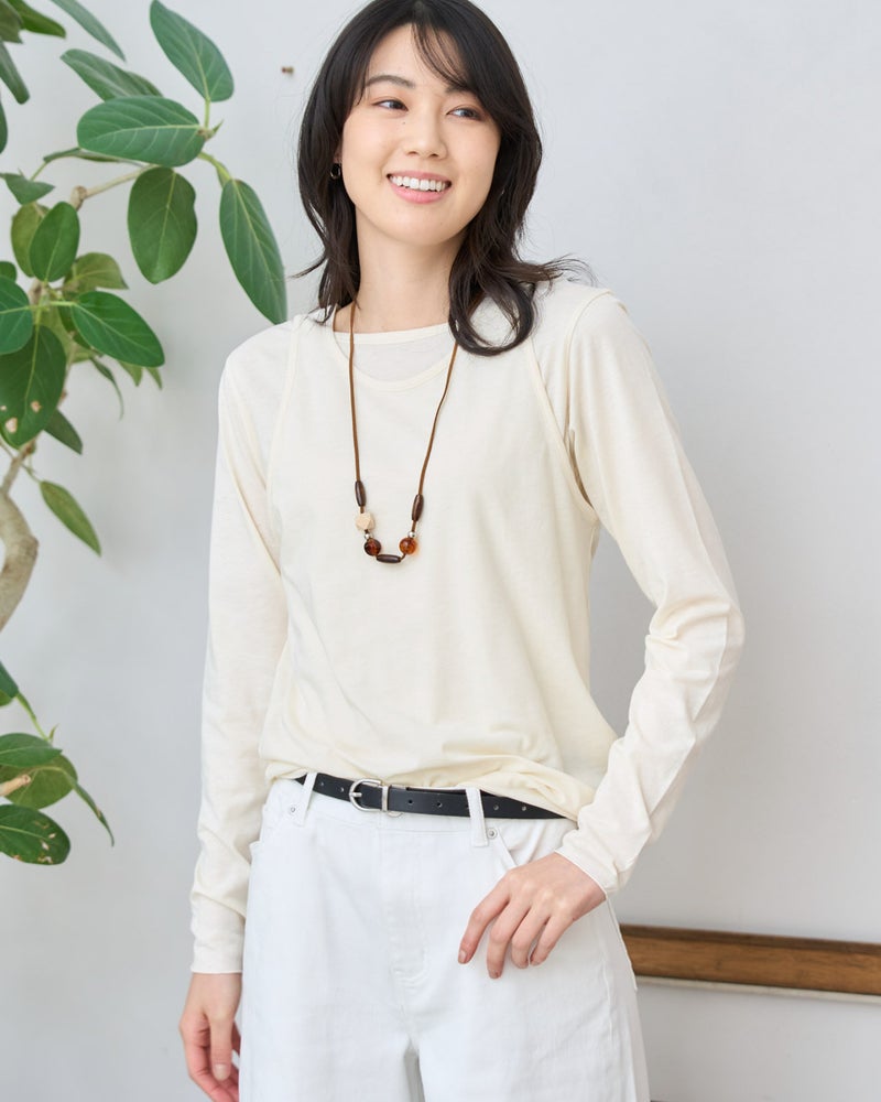 GoldenBear ゴールデンベア レイヤードカットソー