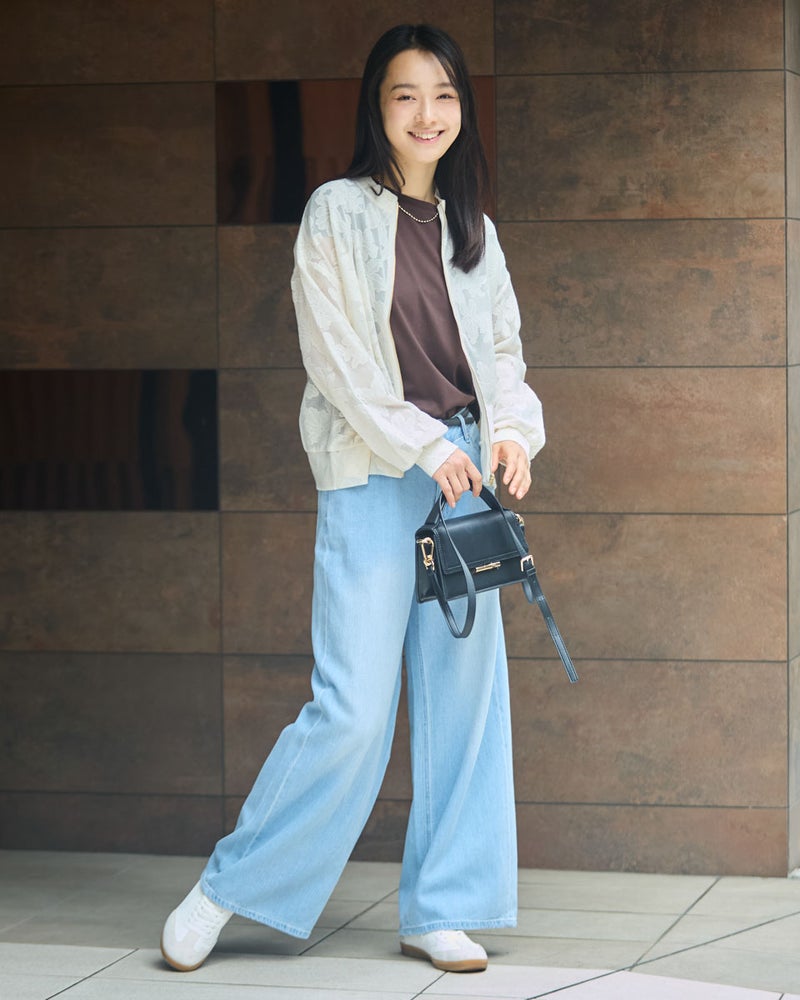 GoldenBear ゴールデンベア ZIPレースカーディガン