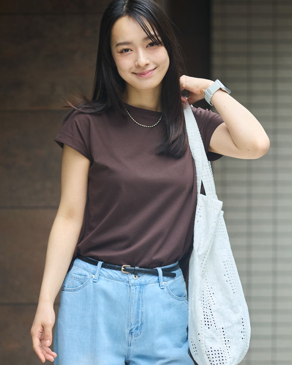 White LabelフレンチスリーブTシャツ | ゴールデンベアストア