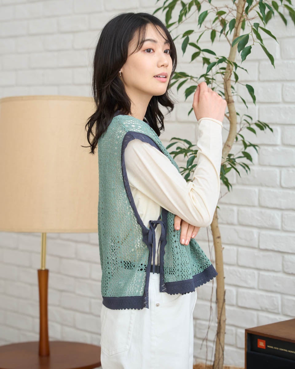 White Labelニットベスト | ゴールデンベアストア