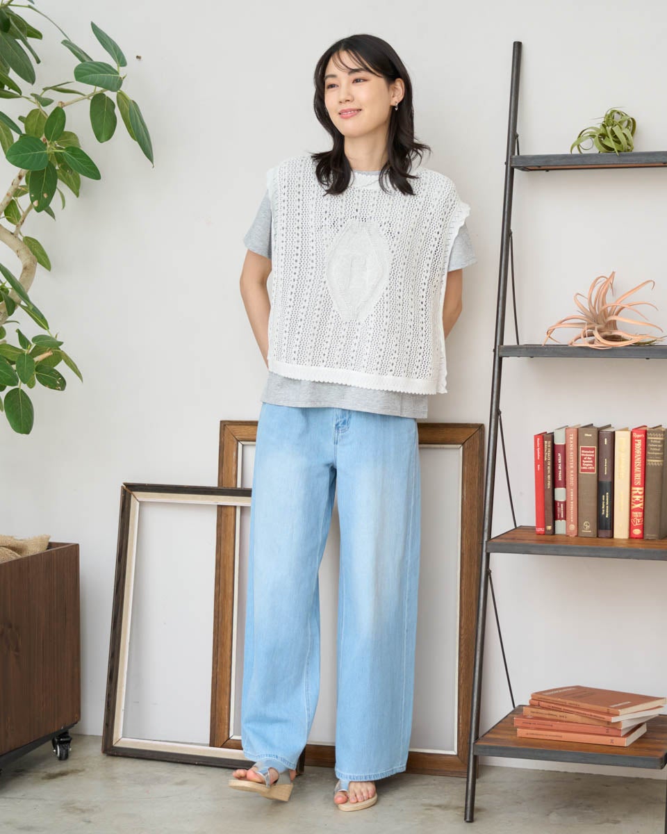 White Labelニットベスト | ゴールデンベアストア