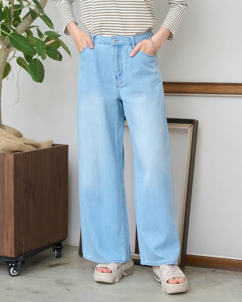 GoldenBear ゴールデンベア ワイドデニムパンツ