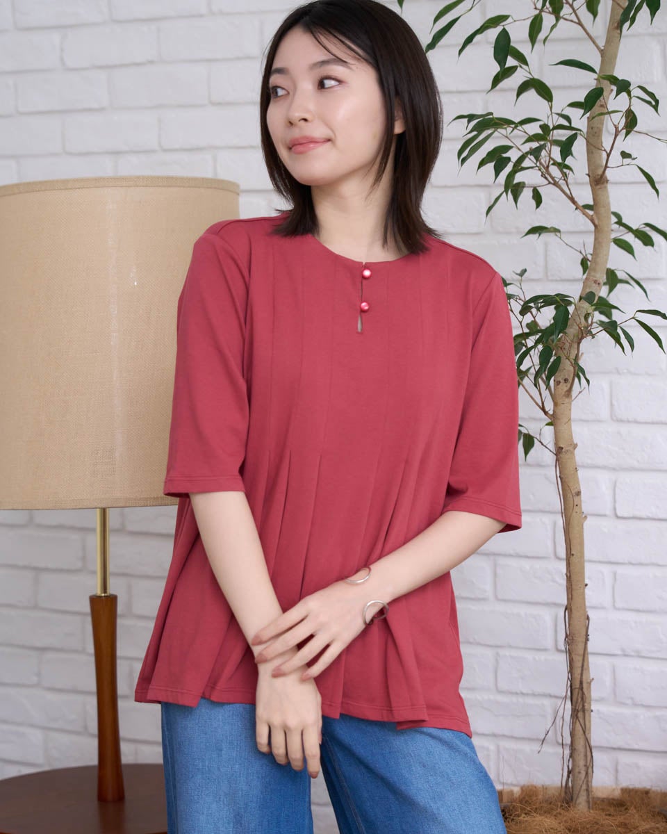 GoldenBear ゴールデンベア タックカットソー