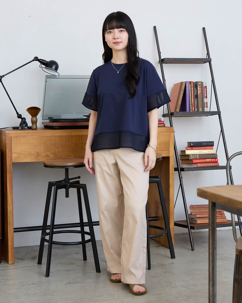 GoldenBear ゴールデンベア ワイドストレートパンツ