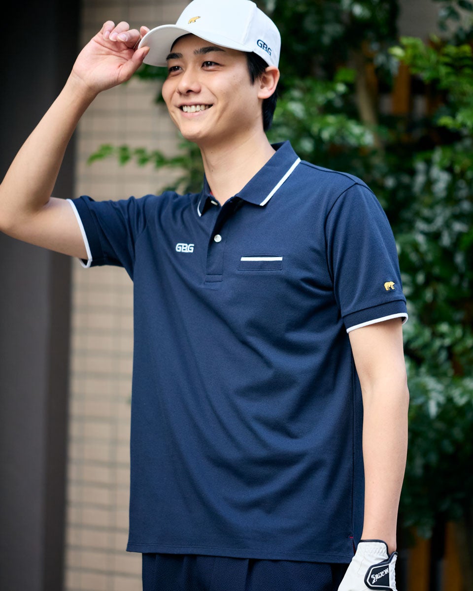 Golden Bear ゴールデンベア　GB GOLFCITYポロシャツ