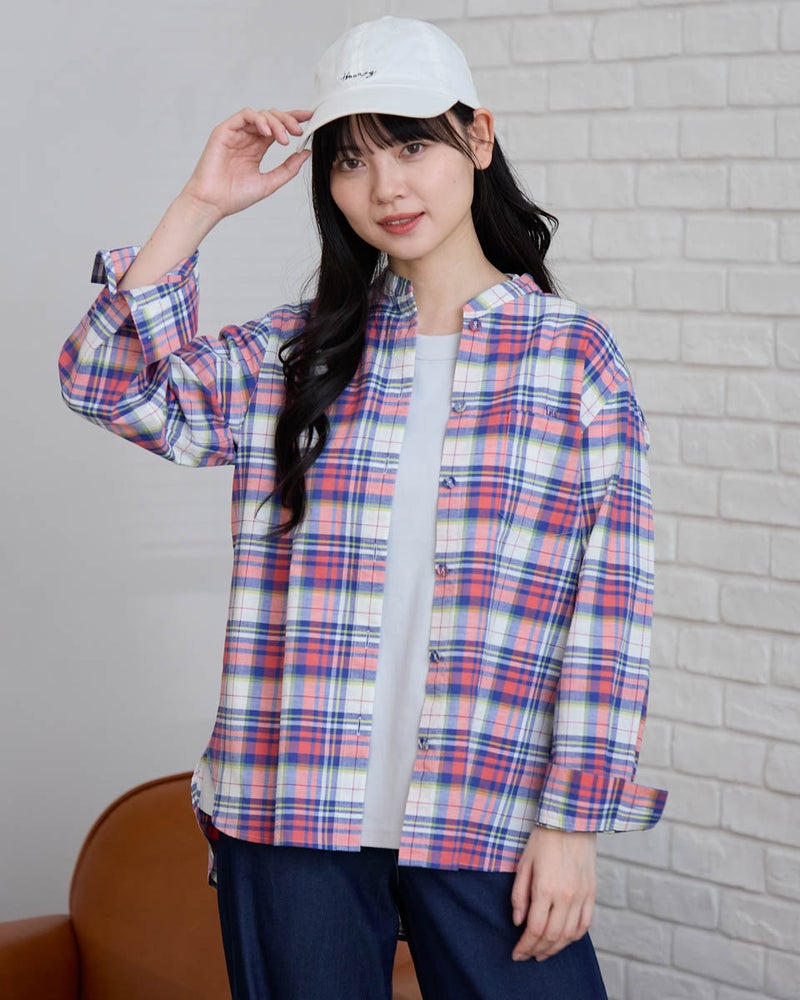 GoldenBear ゴールデンベア 冷感チェックシャツ