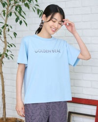 GoldenBear ゴールデンベア 箔プリントTシャツ