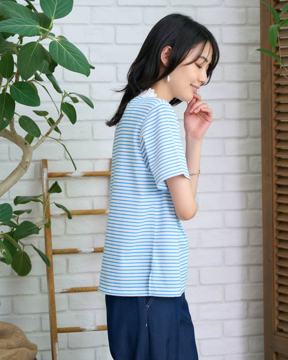 Golden BearハイネックボーダーTシャツ | ゴールデンベアストア