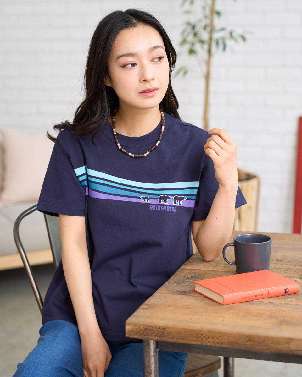 GoldenBear ゴールデンベア GB天竺グラフィックTシャツ