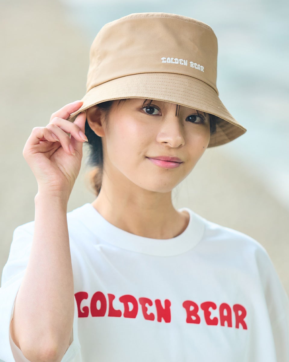 Golden Bearロゴバケットハット/YUTAKA NOJIMAコラボレーション