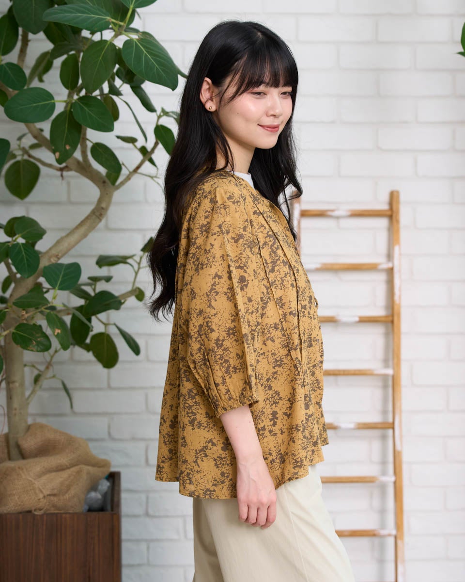 Golden Bearプリントリボンシャツ | ゴールデンベアストア