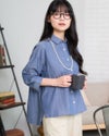GoldenBear ゴールデンベア オーガニックコットンピンタックシャツ