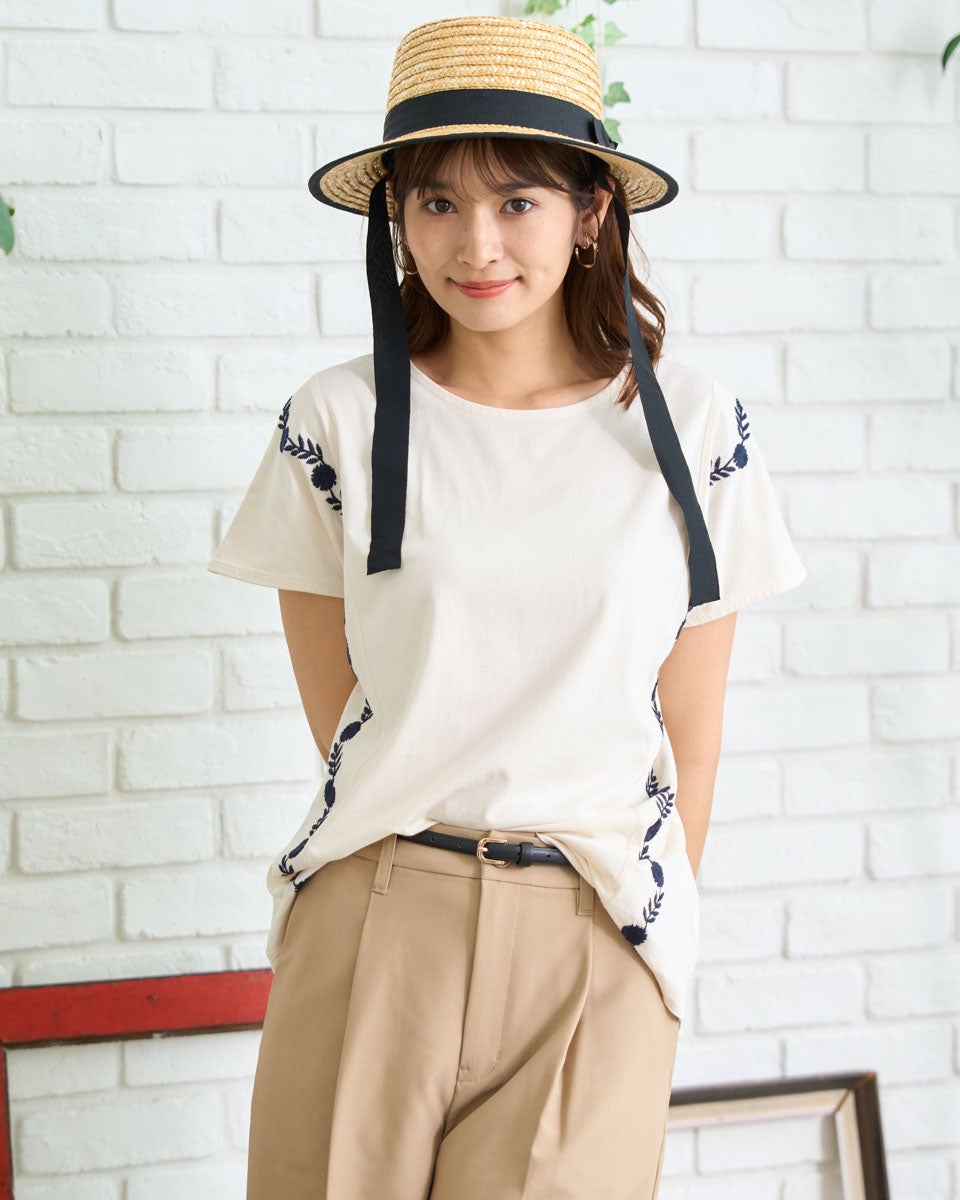 Golden Bearオーガニックコットン刺繍Tシャツ | ゴールデンベアストア