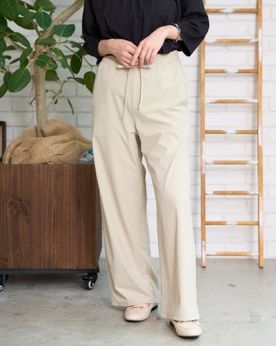 GoldenBear ゴールデンベア リブ付セミワイドパンツ