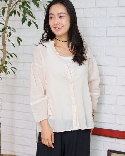 GoldenBear ゴールデンベア オーガニックコットン花柄シャツ