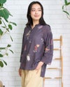 GoldenBear ゴールデンベア オーガニックコットン花柄シャツ