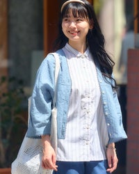 GoldenBear ゴールデンベア オーガニックコットンVネックシャツ