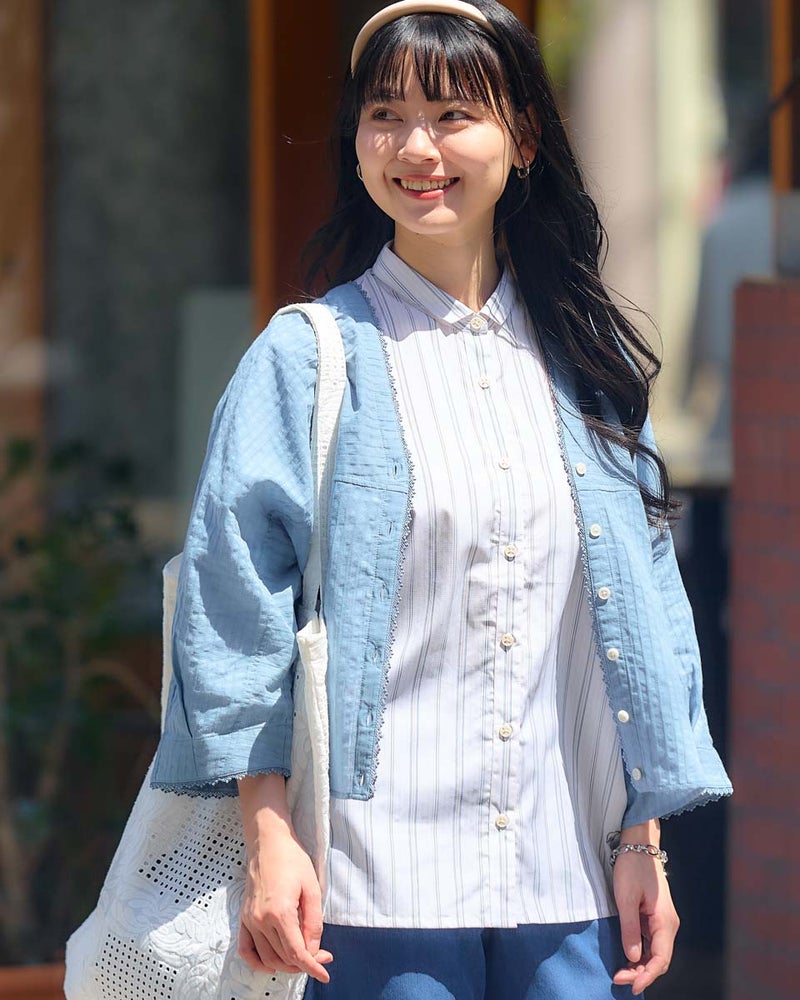 GoldenBear ゴールデンベア オーガニックコットンVネックシャツ