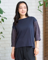 GoldenBear ゴールデンベア 袖レースカットソー
