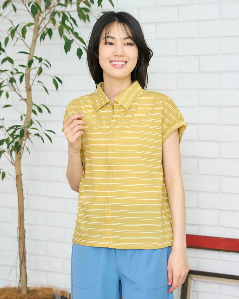 GoldenBear ゴールデンベア ZIPアップカットソー