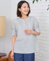 GoldenBear ゴールデンベア オーガニックコットンハイネックブラウス