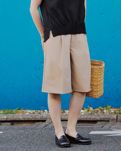 GoldenBear ゴールデンベア ワンタックハーフパンツ
