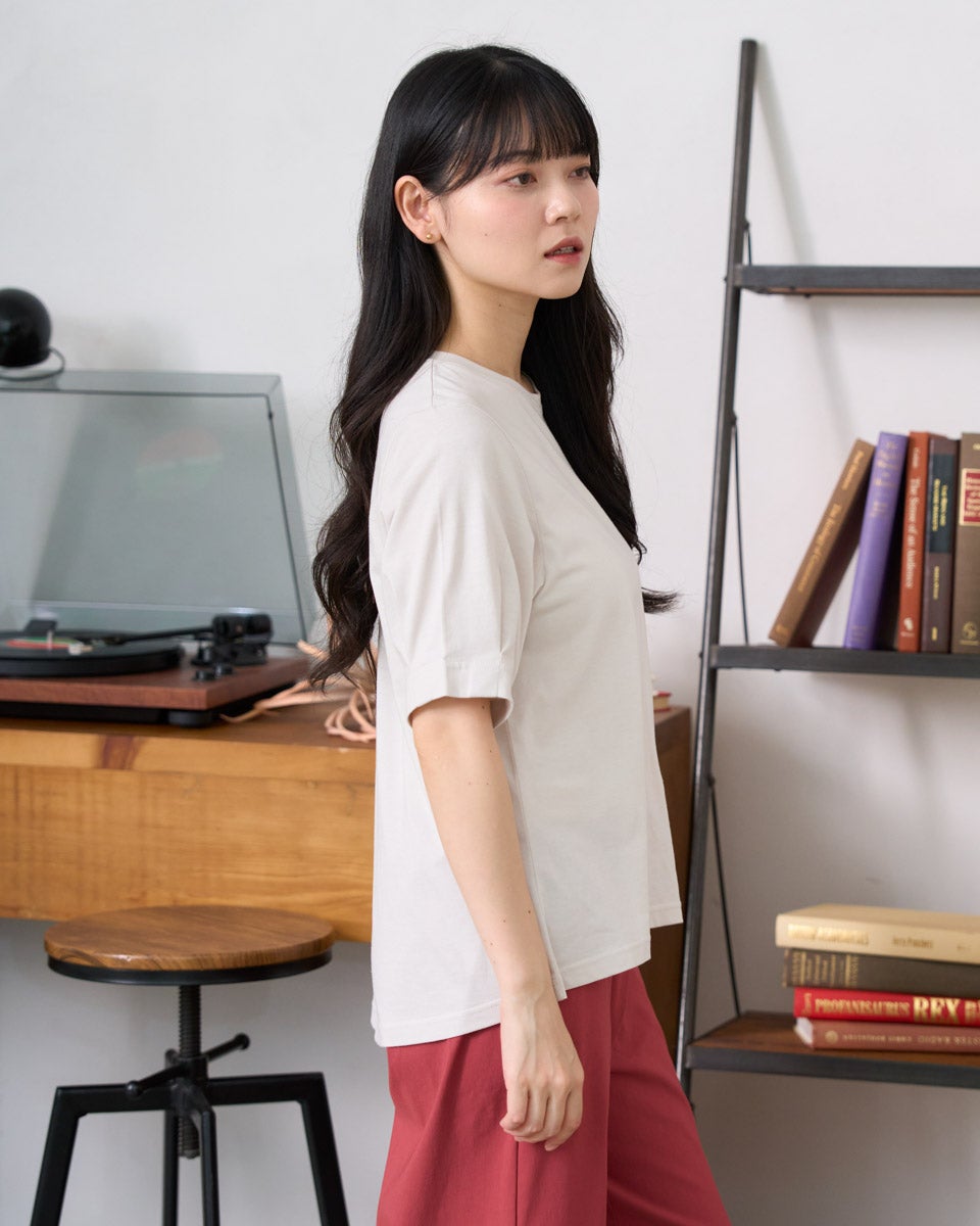 QUEEN SIZE袖タックTシャツ | ゴールデンベアストア