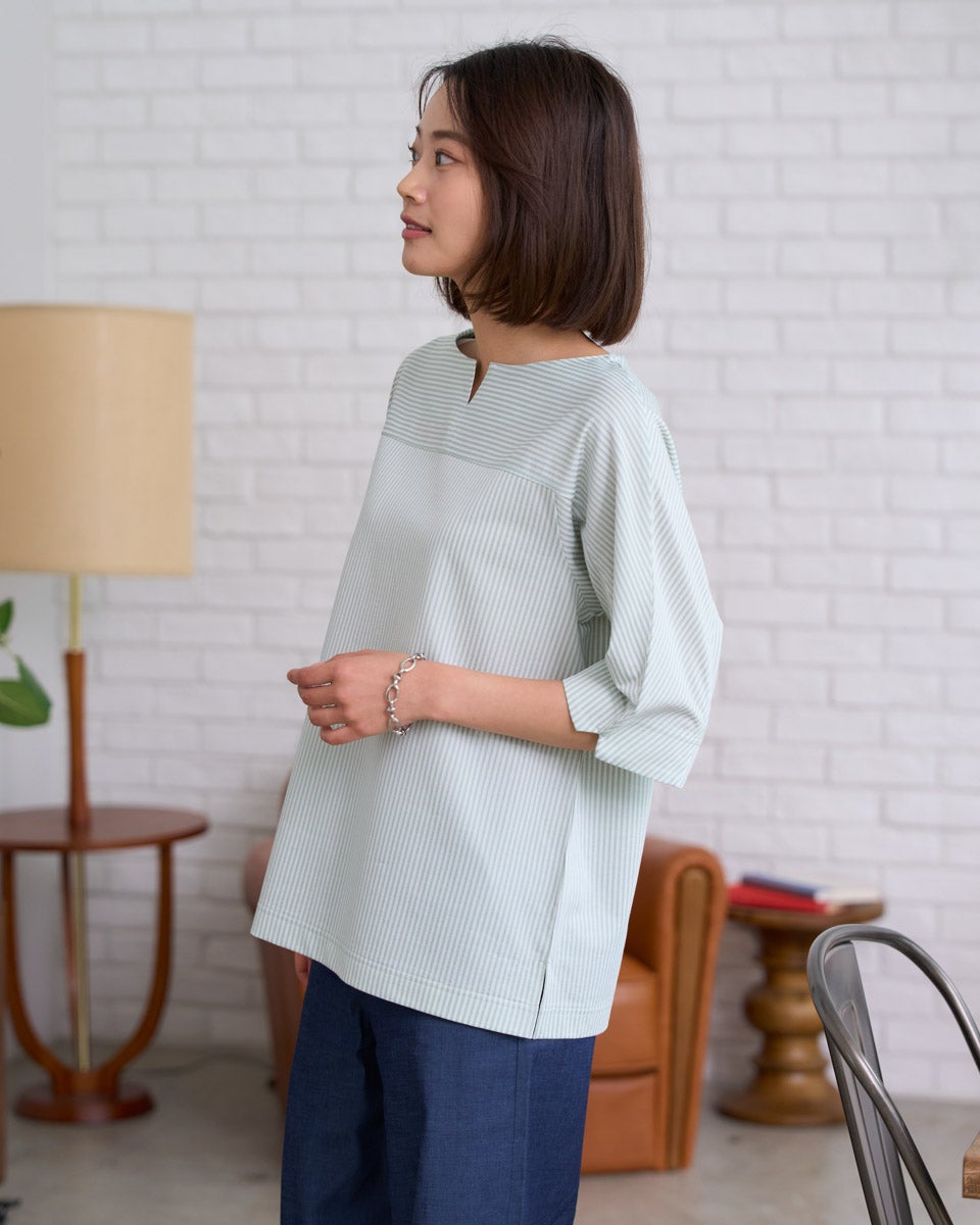 QUEEN SIZEシアーサッカーTシャツ | ゴールデンベアストア